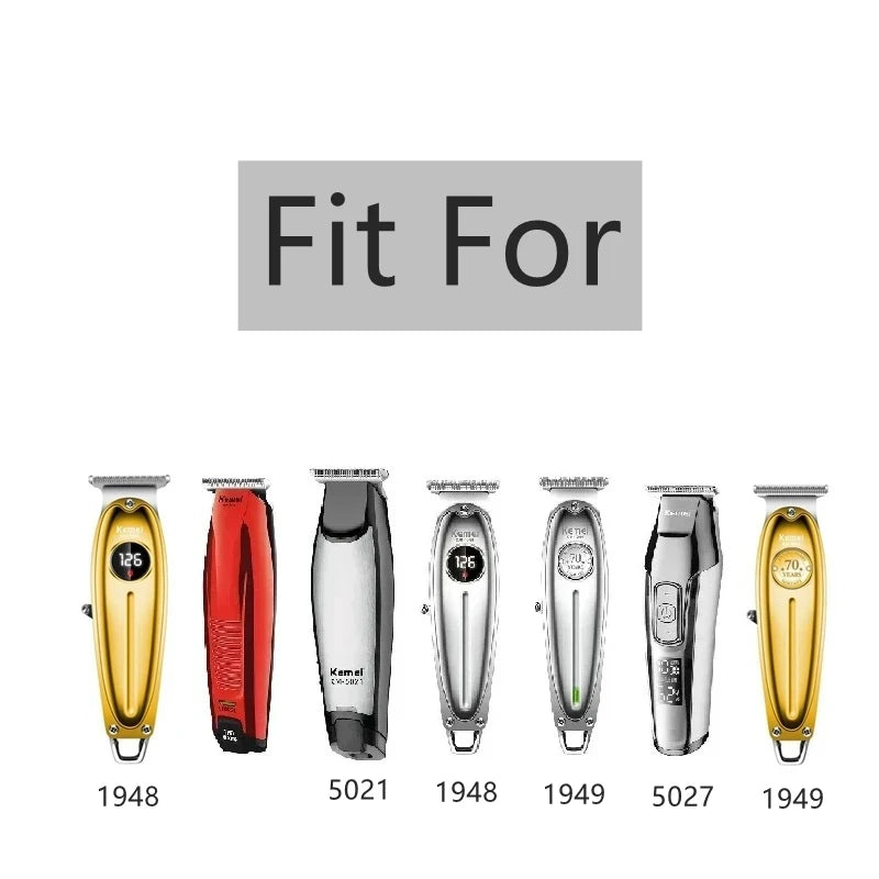 Replacement Blade Cutter Head Fit For Kemei Hair Trimmer models KM-1949，KM-1948，KM-5021，KM-5027，with 2pcs Screw