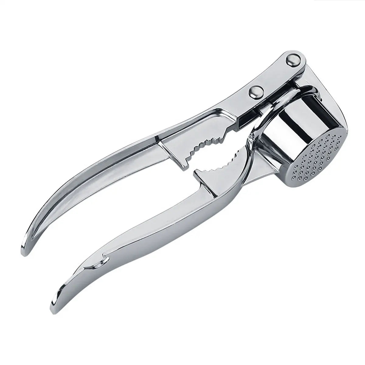 Premium Stainless Steel Garlic Press - Professional Kitchen Mincer & Crusher