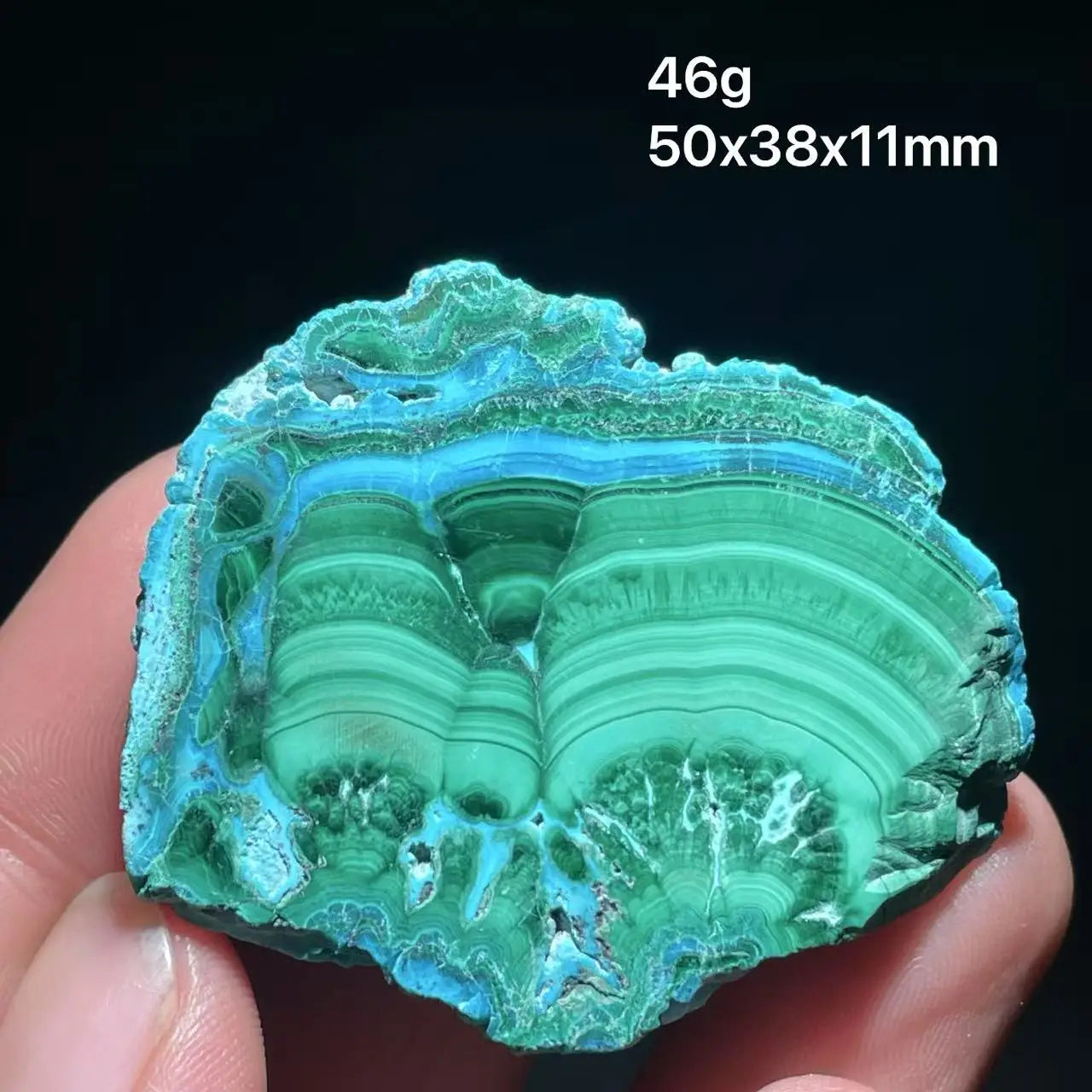 New 100% Natural chrysocolla Malachite plate Phoenix Stone Blue Green Quadrilateral Rainbow from Zambia