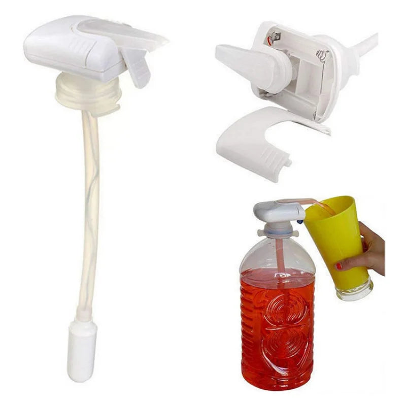 Automatic Beverage Dispenser Straw - Spill-Proof Magic Tap Pump
