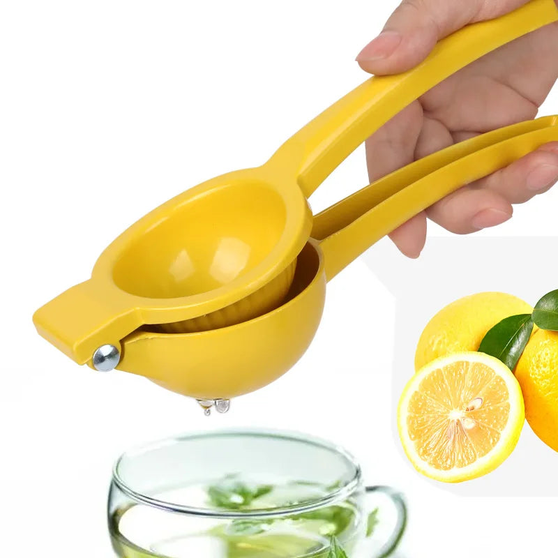 Manual Lemon Squeezer - Aluminum Alloy Citrus Juicer Press