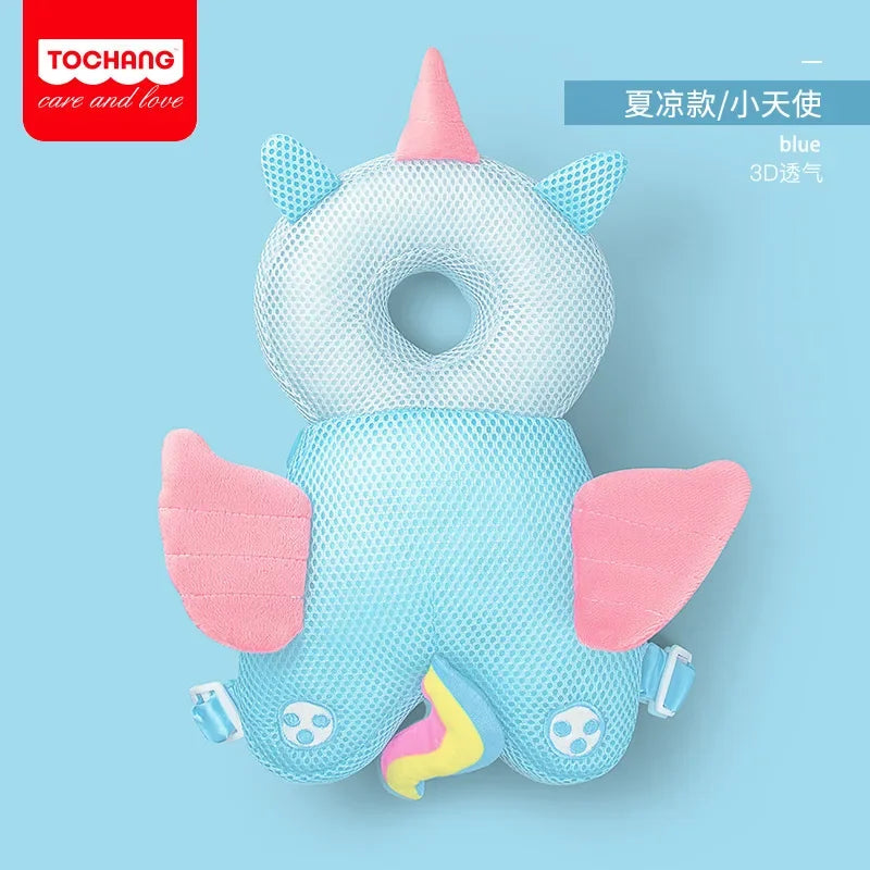 Premium Toddler Safety Backpack - Head Protection Cushion for Walking