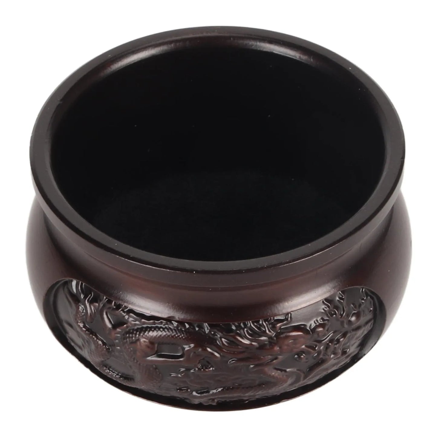 Brass Incense Burner Retro Nostalgia Rustproof Decorative Metal Incense Burner Holder with Incense Stick Holder Base