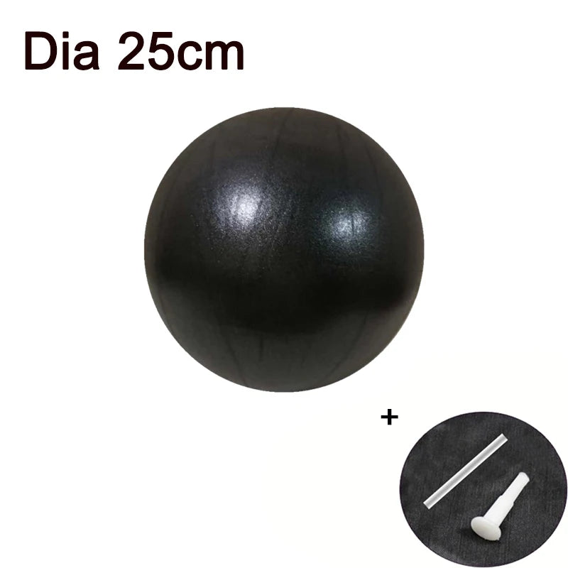 Premium Yoga Ball - Anti-Burst Exercise Ball 25cm/45cm with Pump