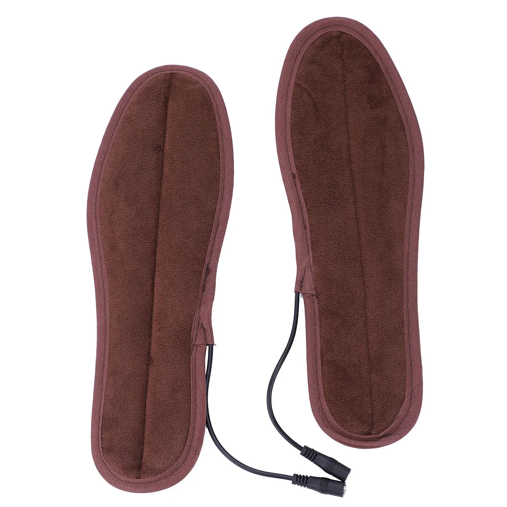 Electric Heated Shoe Insoles Comfortable Feet Warmer Temperature Controller