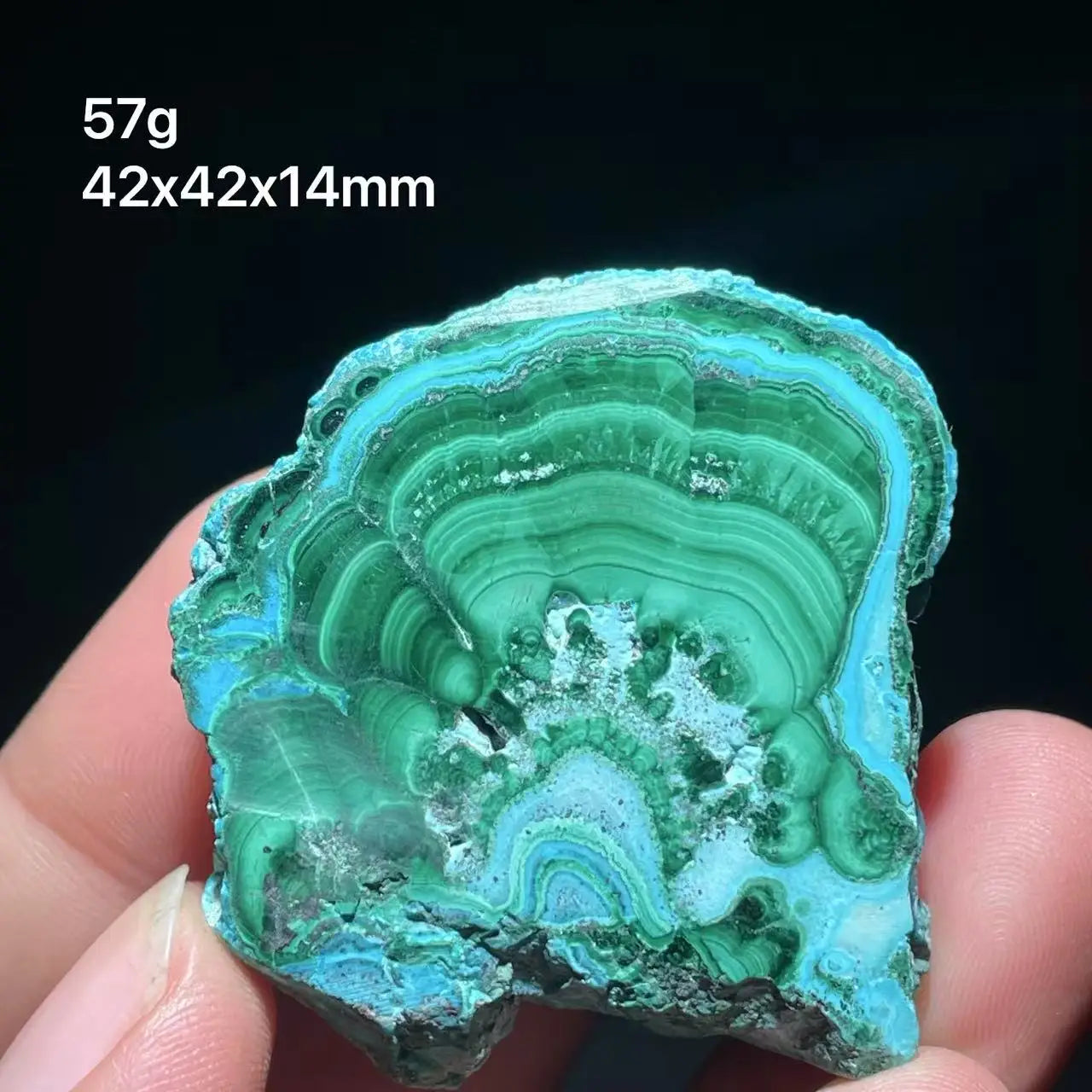 New 100% Natural chrysocolla Malachite plate Phoenix Stone Blue Green Quadrilateral Rainbow from Zambia