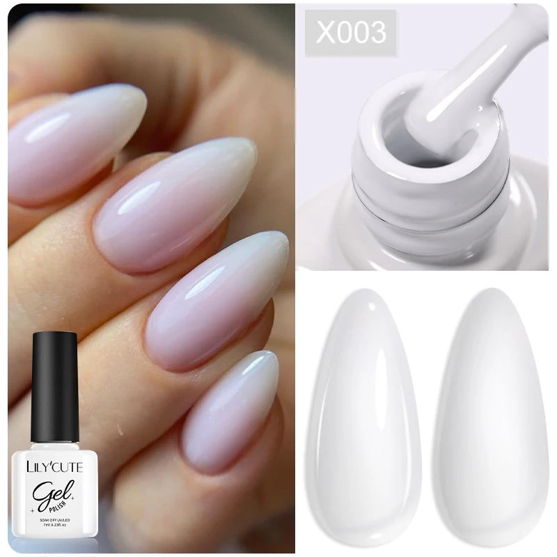 LILYCUTE Reflective Glitter Gel Nail Polish - 5ml Sparkling Liner