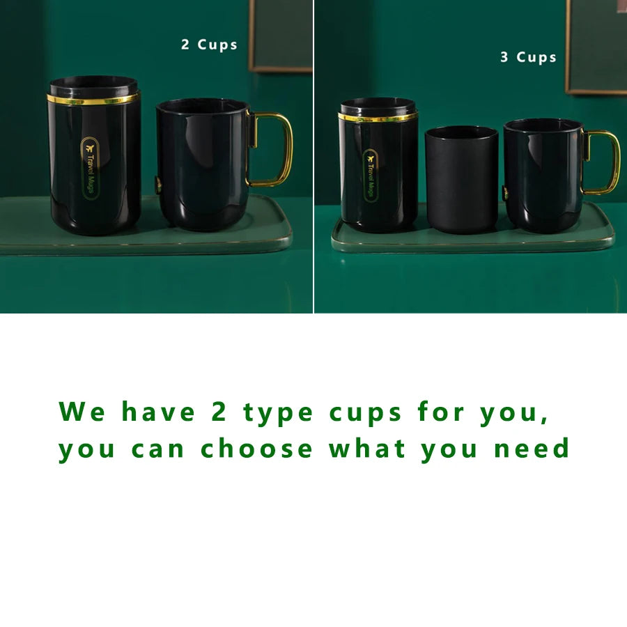 Portable Business Trips Mouthwash Cup Set Bathroom Storage Cups Travel Toothbrush Box Toothpaste Storage Travel Water Cup