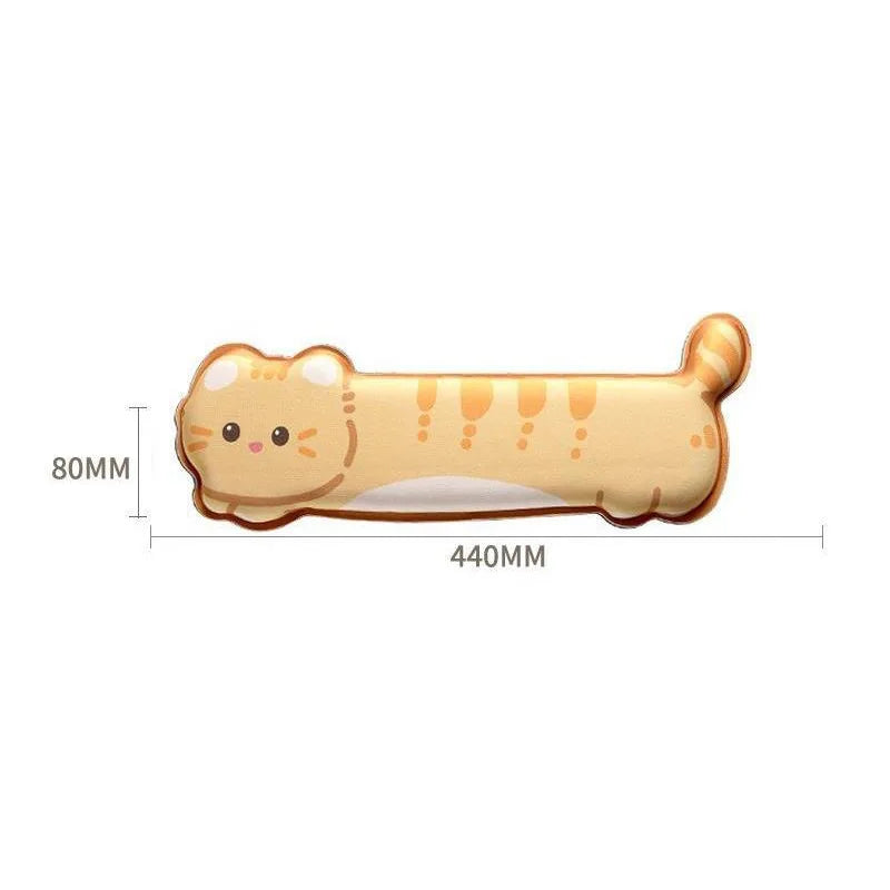 Ergonomic Corgi Mouse Pad with Wrist Rest - Memory Foam Keyboard Support Cushion