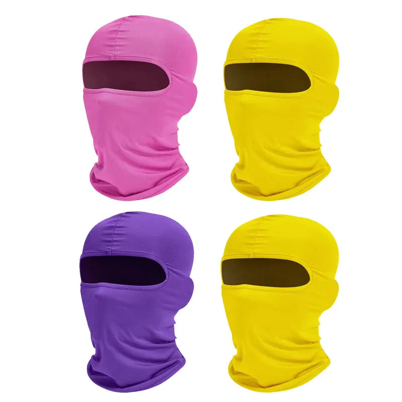 1/4pcs Ski Mask for Men Full Face Mask Balaclava Black Ski Masks Covering Neck Gaiter