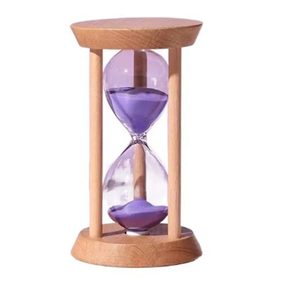1/3/5 Minutes New Wooden Hourglass Mini Desktop Decoration Sand Clock Creative Timers Sandglass Hourglass Kitchen for Kids Gift