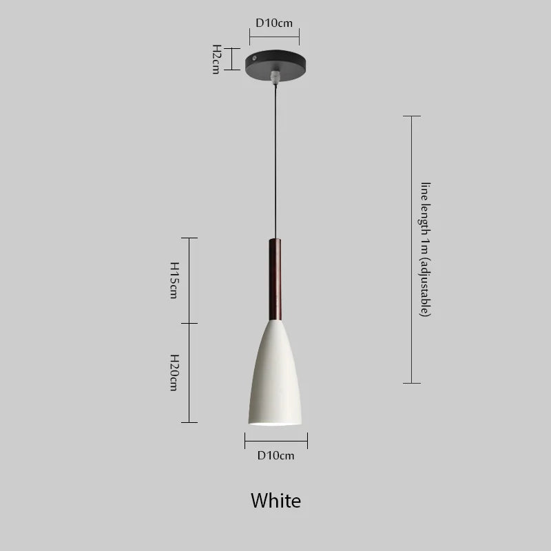 Premium Nordic Minimalist Pendant Light - 3-Head Modern Chandelier Fixture