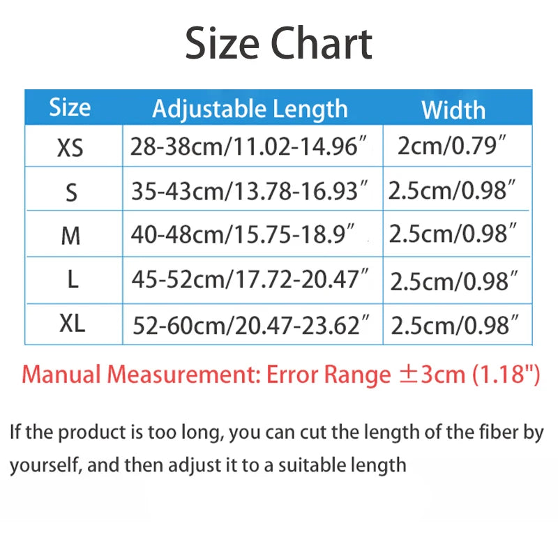 Premium Rechargeable LED Dog Collar - USB & Battery Night Safety Light