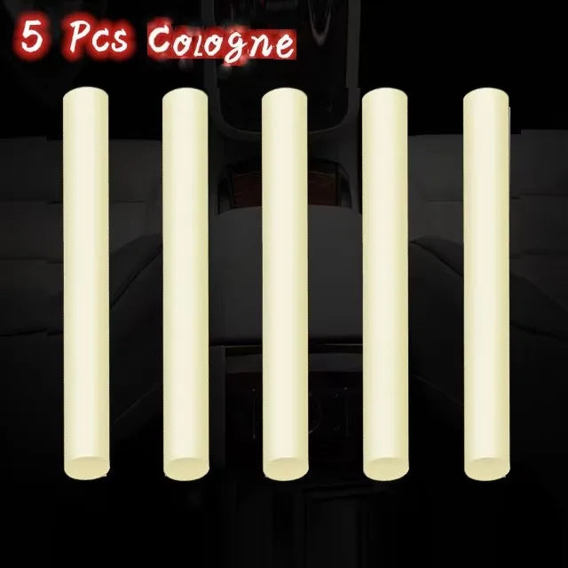 Premium Car Air Vent Freshener - Lemon Scent Perfume Clip for Girls