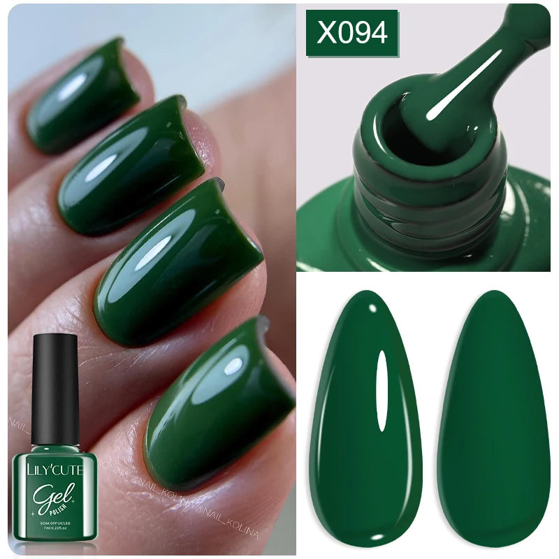 LILYCUTE Reflective Glitter Gel Nail Polish - 5ml Sparkling Liner