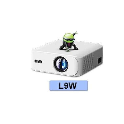 Touyinger L9 Full HD 1080P Mini Projector - 15000 Lumens 4K Home Theater Projector with Android