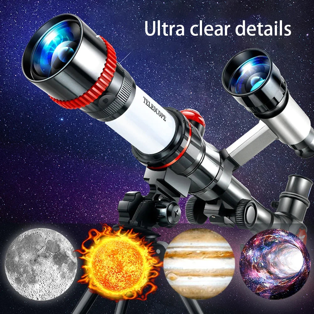 Professional Astronomical Telescope for Space Monocular with 3pcs Eyepiece Powerful Binoculars for Star Observation