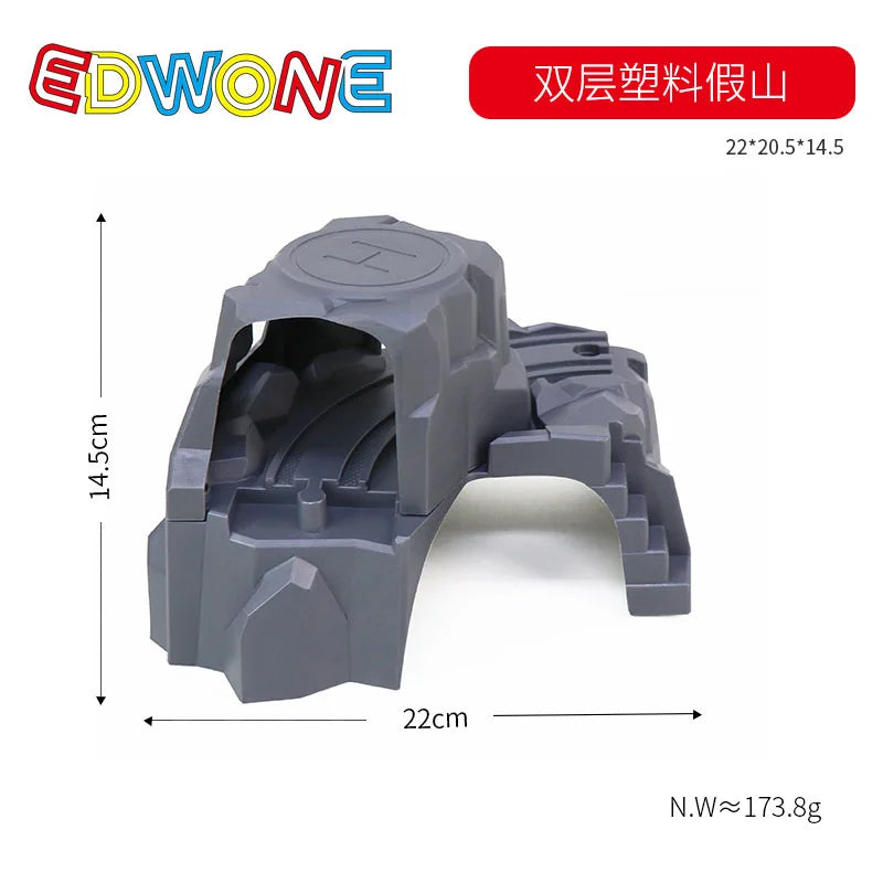 Kids Railway Toys Wooden Track Accessories of Wooden Bridge Tunnel Station fit for Brand Wooden Train Tracks Railway Toys
