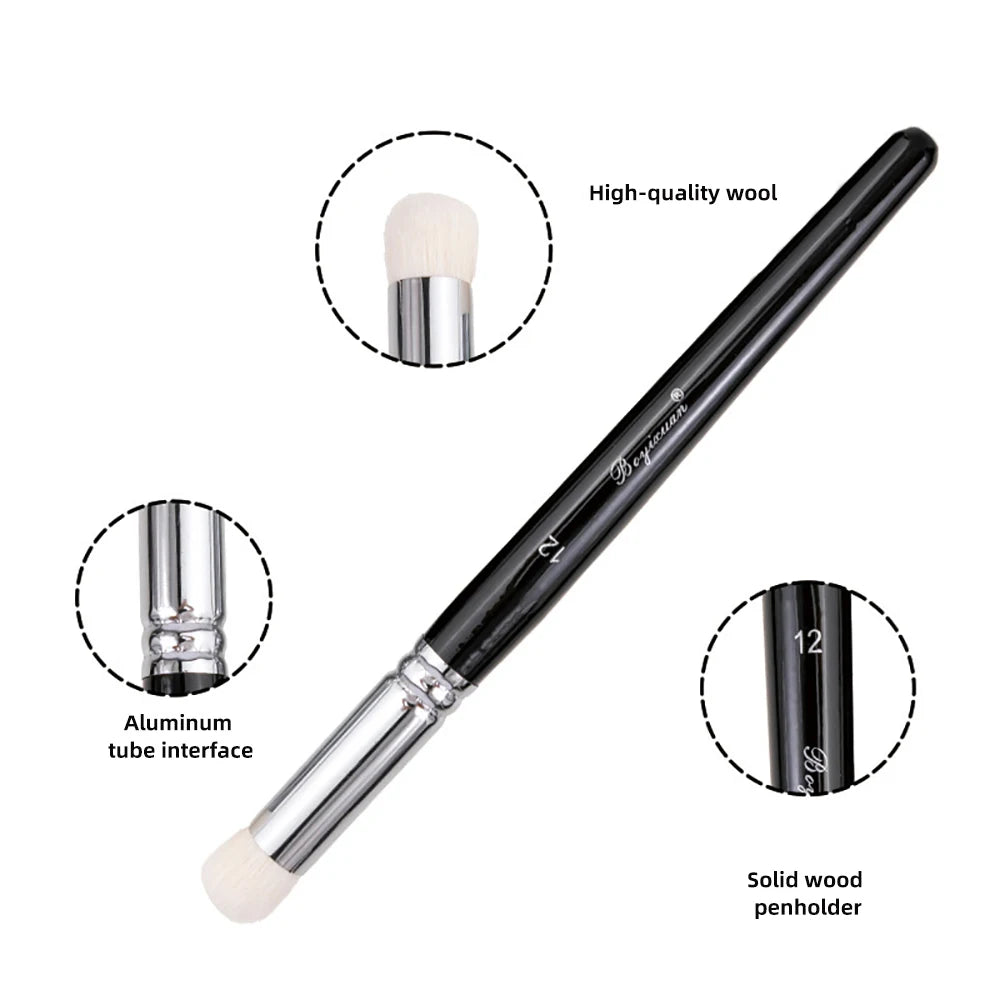Paint Brush Set Fine Detail Goat Hair Handle Paintbrush for Art Painting Acrylic Watercolor Detailing Miniature Paint Brushes