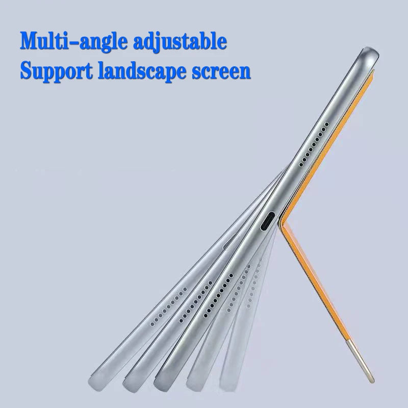 Universal Fold Case Tablet Cover Ultra Slim Case Tablet Shell Foldable Stand Smart Back Case for iPad Ultra Slim Hold Protective