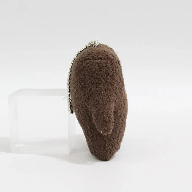 2025 Hot Selling Kawaii Cute Domo Kun Plush Keychain Anime Keyring Charm for Bag Keys Gift Collection birthday day