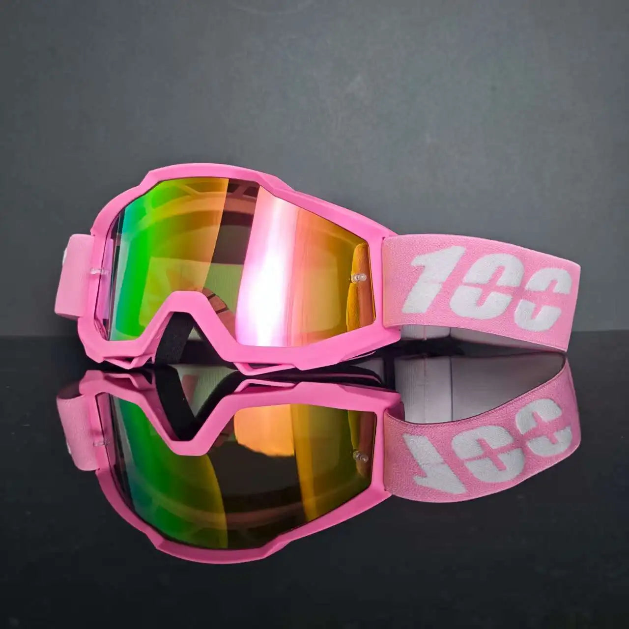100 Ski Snowboard Goggles  Skiing Eyewear Winter Outdoor Sport Cycling ATV BMX MTB  Windproof   Protection Man Woman Sunglasses