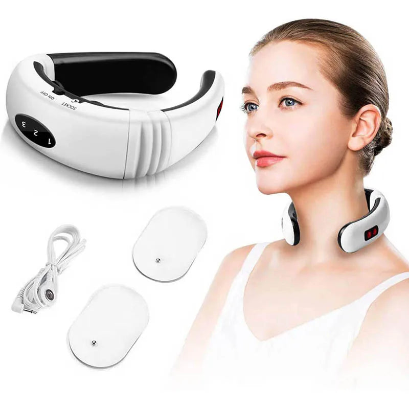 Shiatsu Neck and Shoulder Massager with Heat - Electric Back Pain Relief Device
