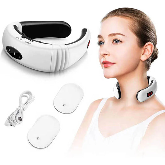 Shiatsu Neck and Shoulder Massager with Heat - Electric Back Pain Relief Device