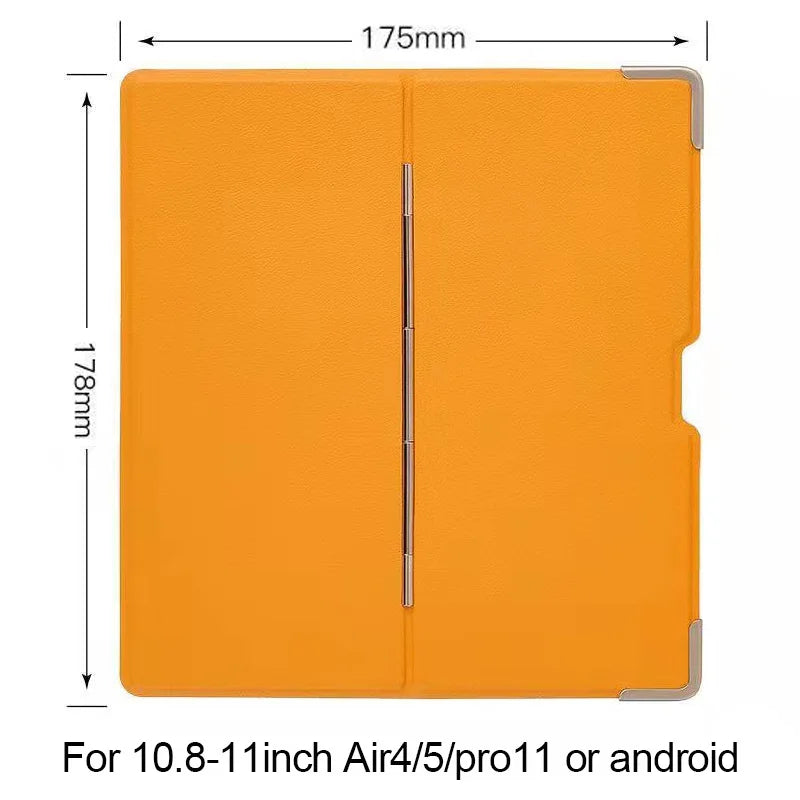 Universal Fold Case Tablet Cover Ultra Slim Case Tablet Shell Foldable Stand Smart Back Case for iPad Ultra Slim Hold Protective