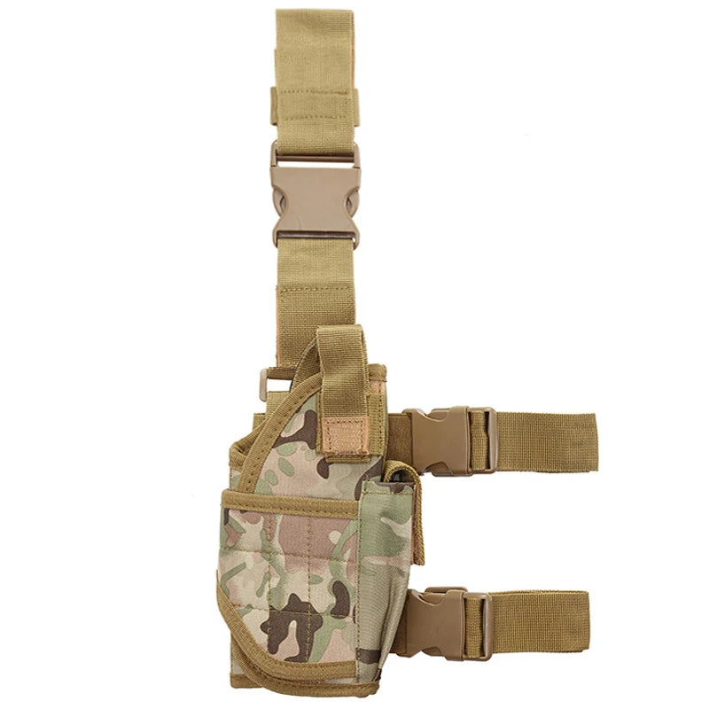 Tactical Tornado Leg Holster Airsoft Pistol Gun Drop Leg Holster Pouch Adjustable Magic Strap Holster For Universal Gun
