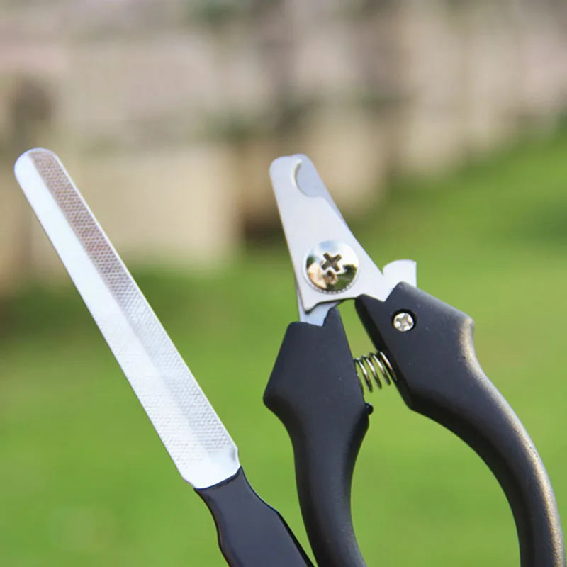 Pet Nail Clippers for Animal Dogs Cats Pig Birds Toe Claw Trimmer Cutter Puppy Kitten Grooming Scissor with File