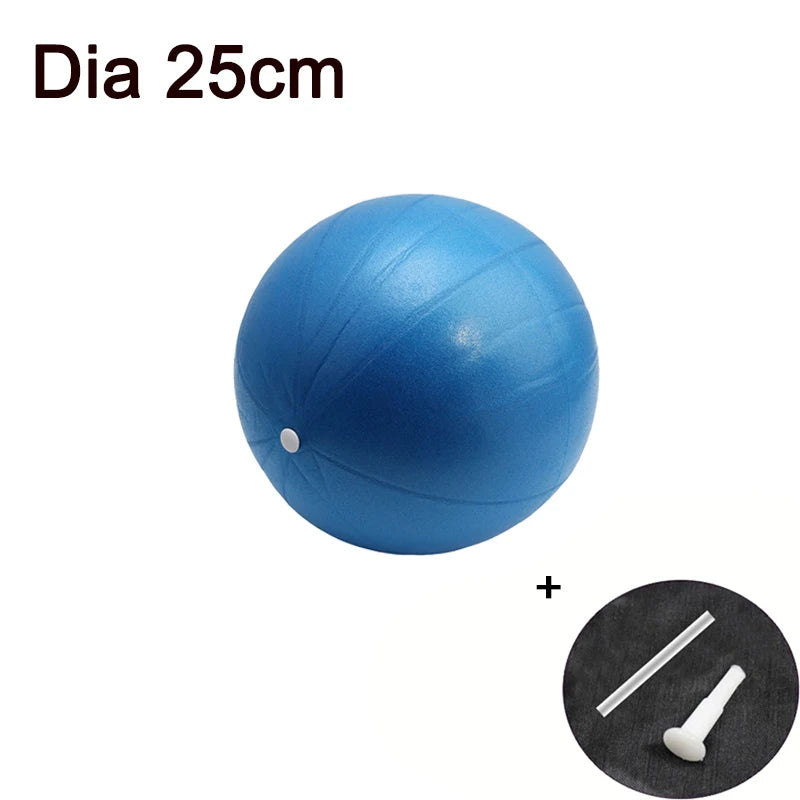 Premium Yoga Ball - Anti-Burst Exercise Ball 25cm/45cm with Pump