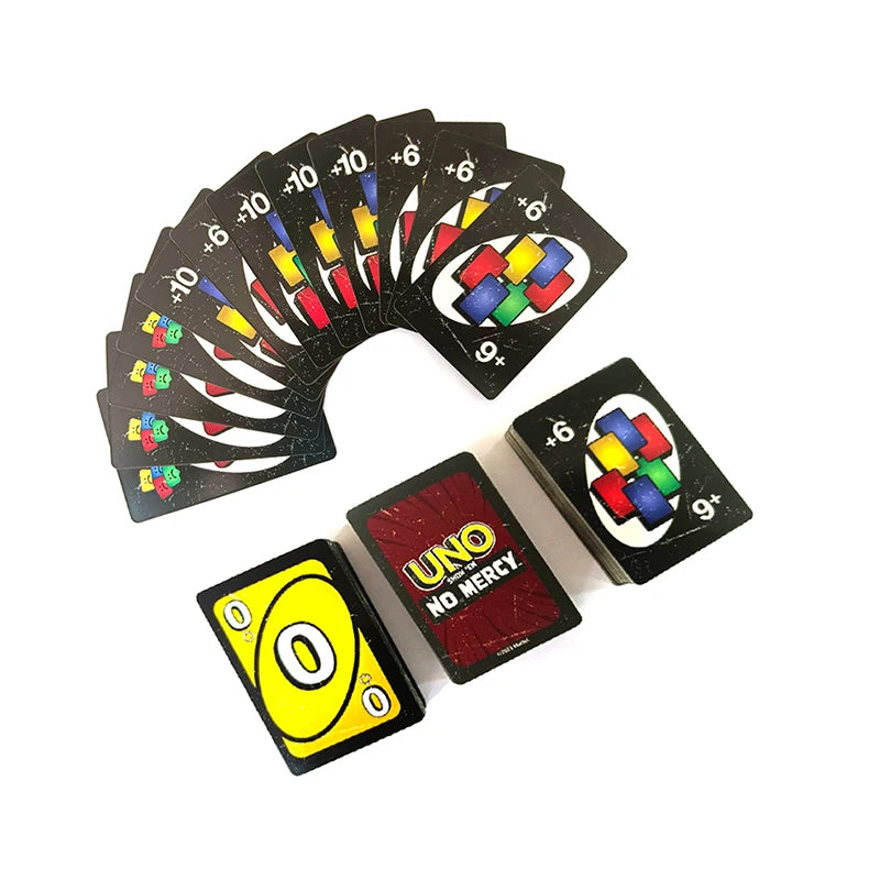Premium UNO No Mercy Card Game - Intense Family Party Entertainment