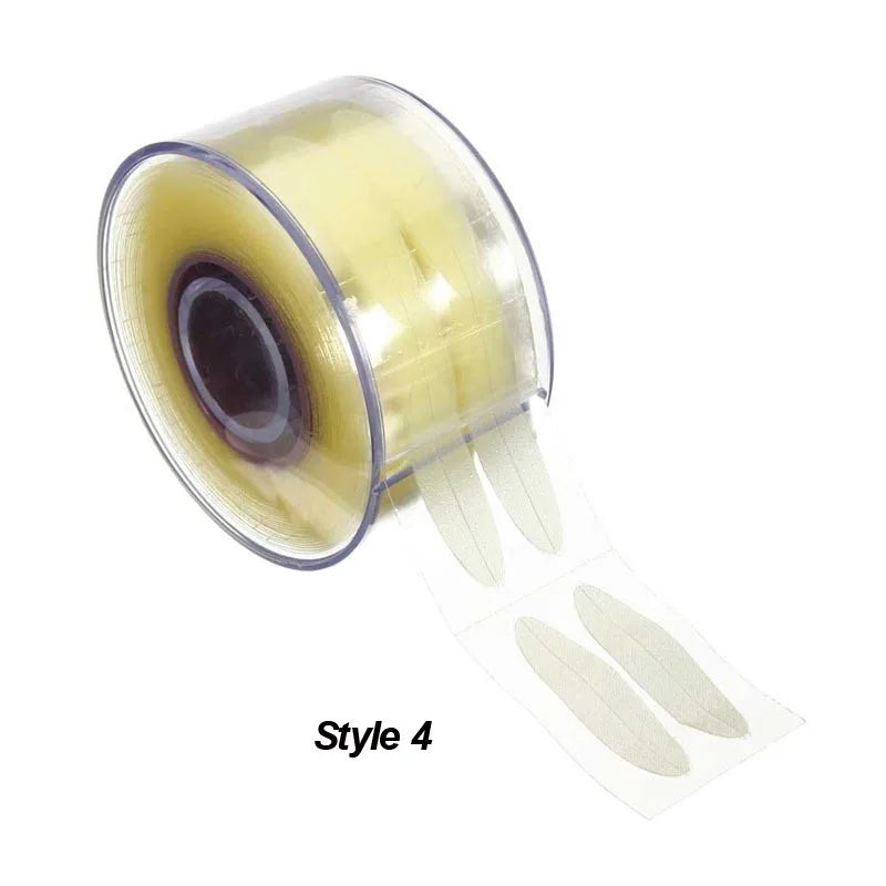 Double Eyelid Tape - 600 Pcs Invisible Eye Lift Strips for Natural-Looking Eyes
