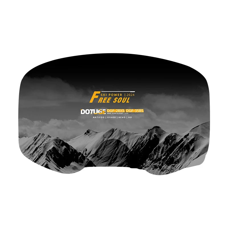 Ski Goggle Protective Cover Skiing Storage Portable Wraps Protection Cover Four-way Stretch Case Dust-proof Skiing Eyewear Cover
