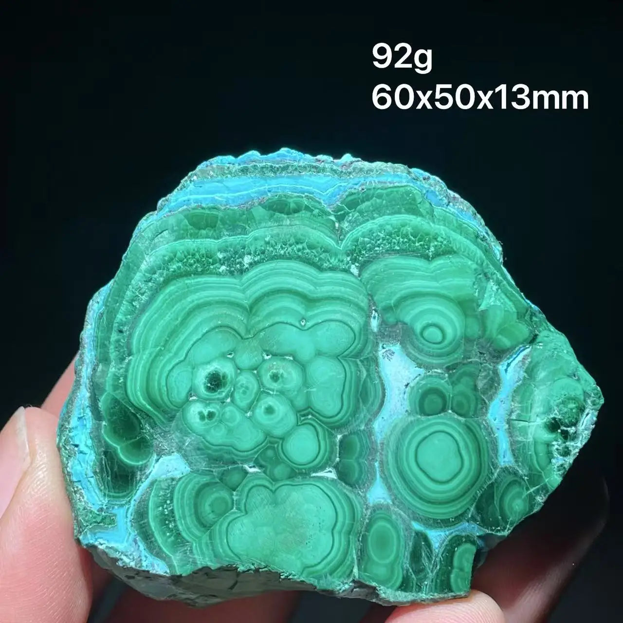 New 100% Natural chrysocolla Malachite plate Phoenix Stone Blue Green Quadrilateral Rainbow from Zambia