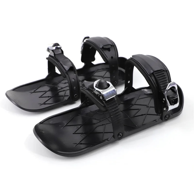 Snowfeet Skis  Winter Outdoor Sport Snowboard Shoes for Skiing & Sledding Compact Snow Skates for All Ages