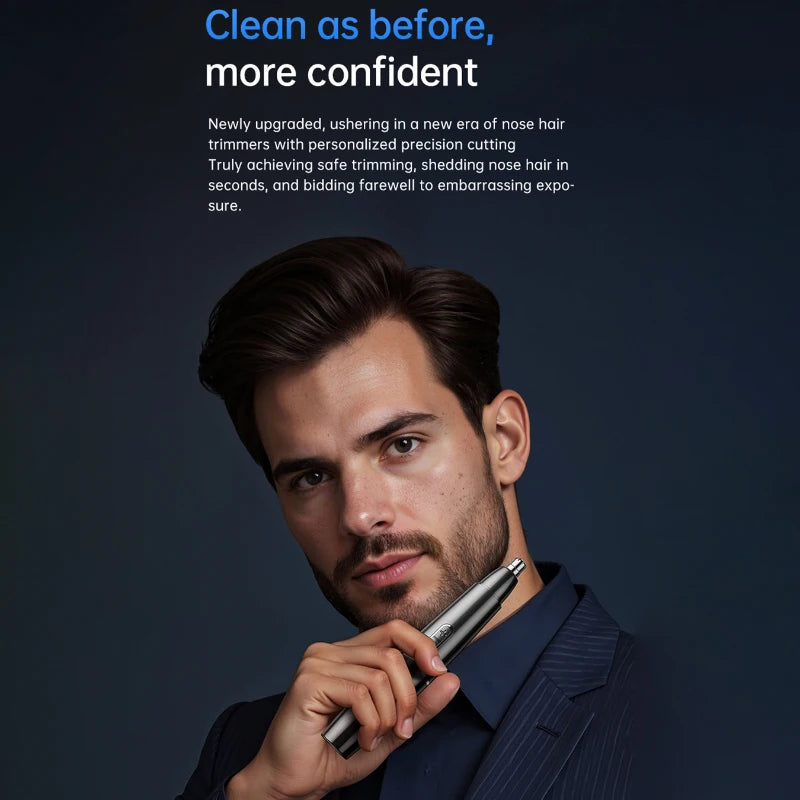 Origina all in1 Rechargeable Nose Ear Hair Trimmer For Men Grooming Kit Electric Eyebrow Beard Trimer Nose And Ears Trimmer
