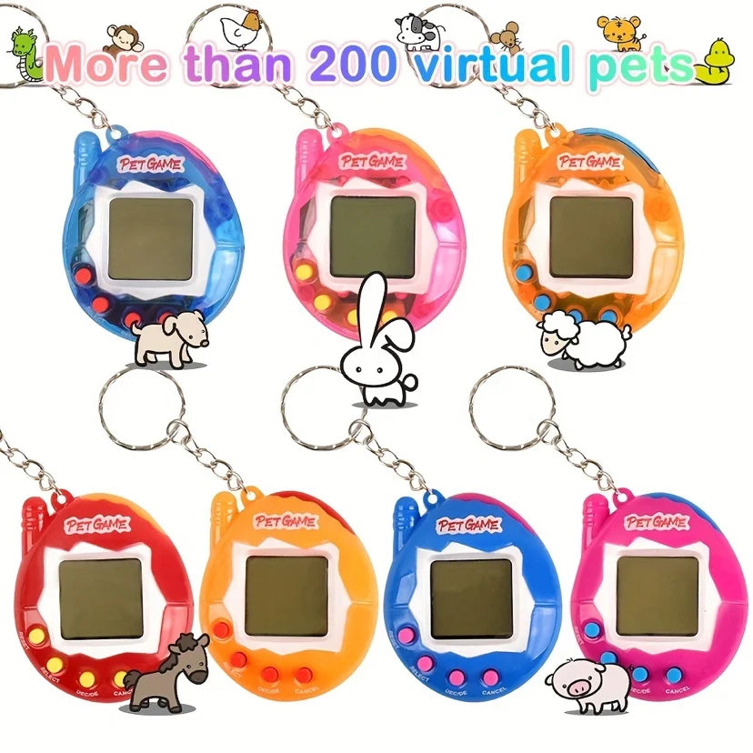 Premium Virtual Pet - 168 Pets in One Electronic Digital Toy