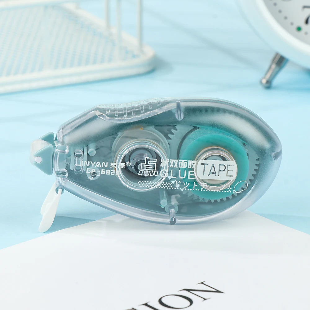 Double Sided Adhesive Paper Glue Tape Dispenser Dot Liner Tape Glue Scrapbooking Crafts Adhesive Office School Supply Stationery