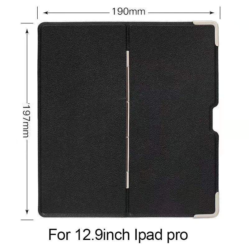 Universal Fold Case Tablet Cover Ultra Slim Case Tablet Shell Foldable Stand Smart Back Case for iPad Ultra Slim Hold Protective