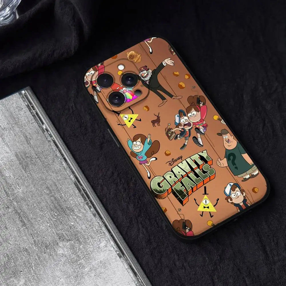 Premium Gravity Falls Pig iPhone Case - Cartoon Character Protective Cover