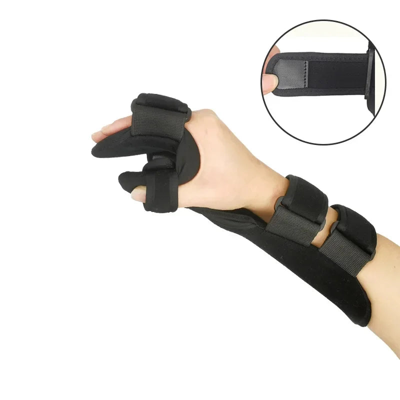 Premium Stroke Hand Brace - Adjustable Orthopedic Wrist Splint Support