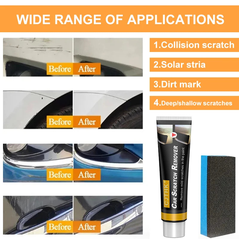 Professional Car Scratch Remover - Paint Repair Polishing Compound Wax