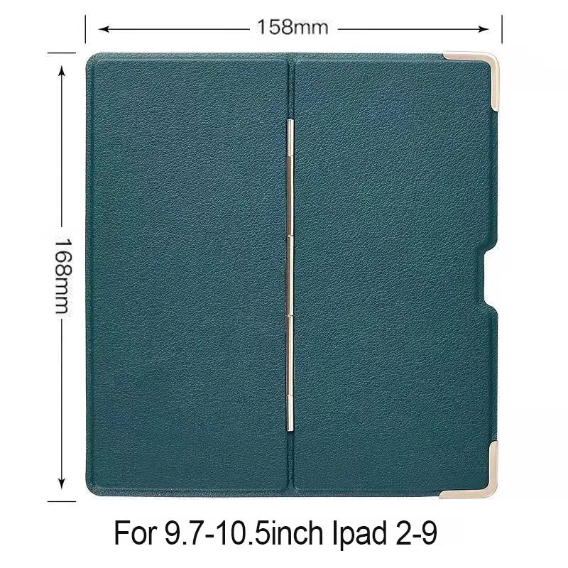Universal Fold Case Tablet Cover Ultra Slim Case Tablet Shell Foldable Stand Smart Back Case for iPad Ultra Slim Hold Protective