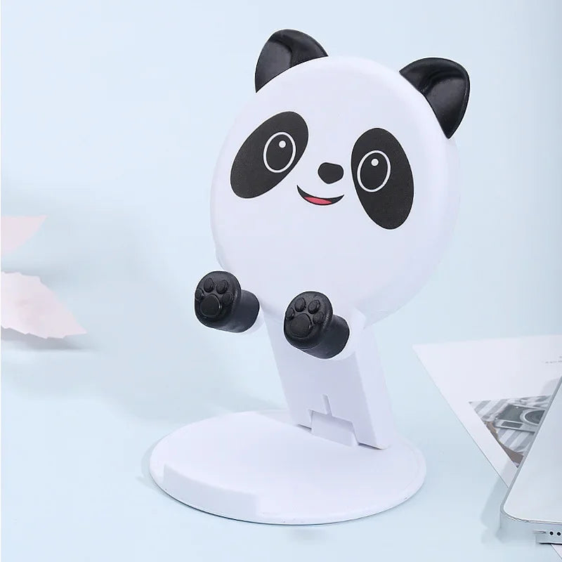Cute Cartoon Phone & Tablet Stand - Foldable Desktop Holder