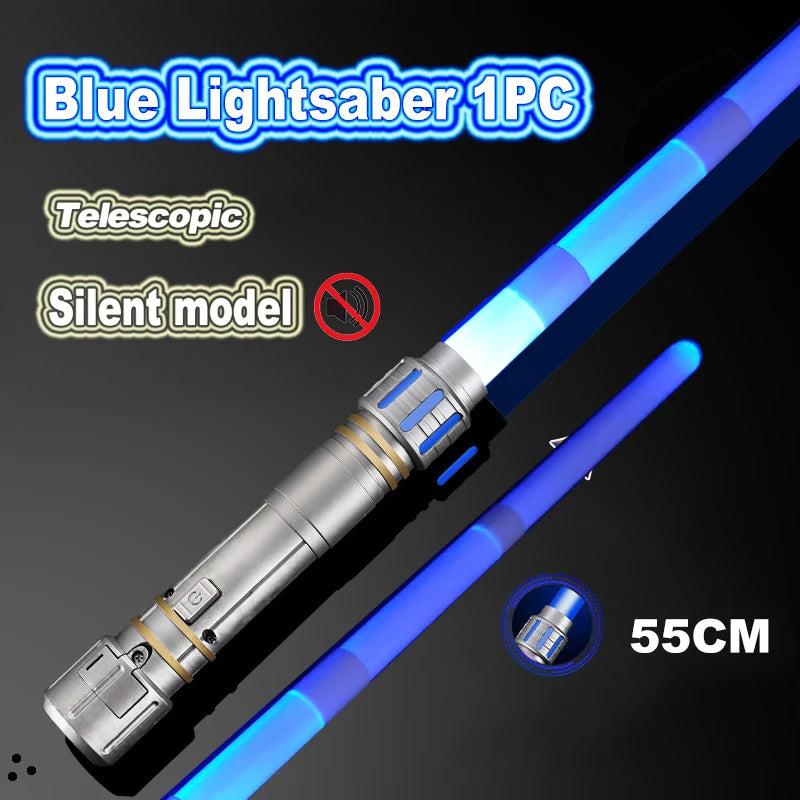 Premium RGB Lightsaber - 7 Color Changing LED Laser Sword with Sound