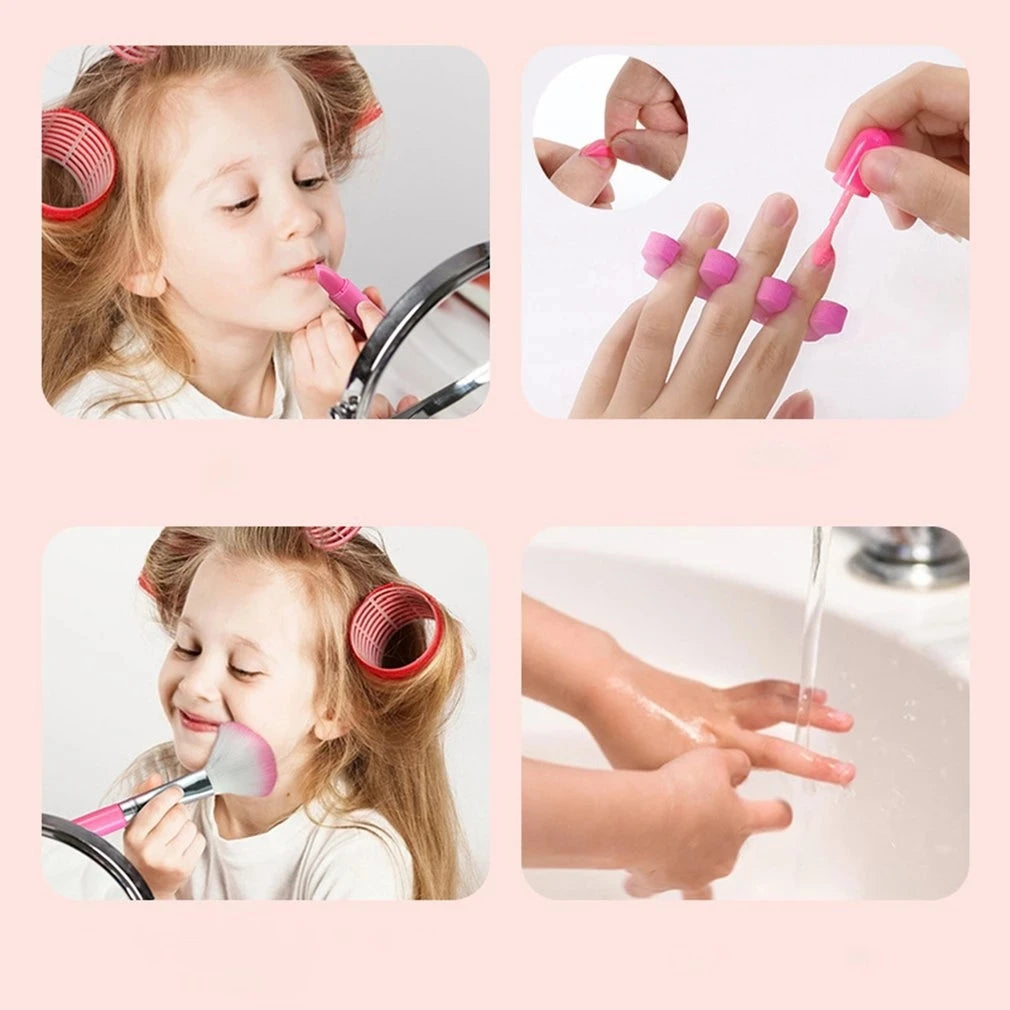 Premium Children's Pretend Makeup Set - Safe & Non-Toxic Play Cosmetics