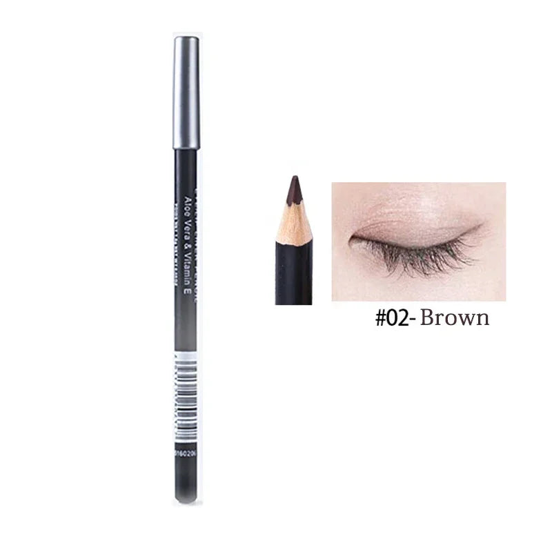 Black Eyeliner Pencil Professional Makeup Brown Matte Eyebrow Pencil Waterproof Lasting Smooth Pen Beauty Tool Accessories