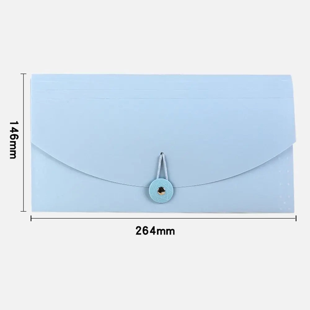 Expanding File Folder 13 Pockets Accordion File Folder Expandable Plastic Business Document Organizer Card Ticket File Storage